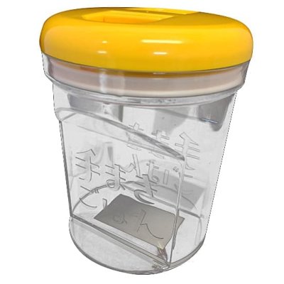 画像9: ＼ワンタッチ開閉／ 【海苔キーパー】 二本指でポン！いつでもパリパリ！ 卓上四切焼海苔専用保存容器 約50枚収納可能