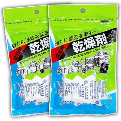 画像1: ペットフード保存にも使える食品用乾燥剤(20ｇ×6個入)×2袋