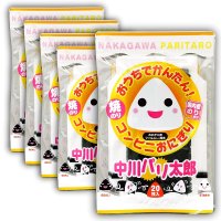 国内産 無添加 時短で 安心 安全 美味しいパリパリ海苔のコンビニおにぎりが作れる 中川パリ太郎 半切20枚入×5袋
