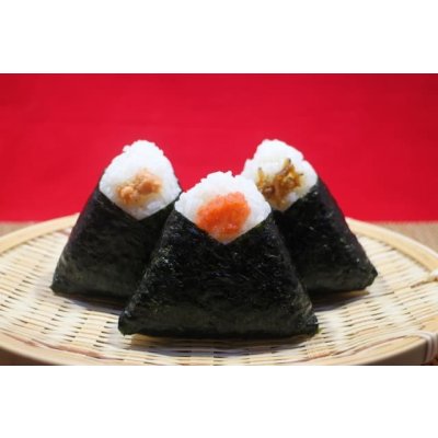 画像16: \我が家はおにぎり屋さん♪/ 有明産 おにぎり用 焼海苔 三切100食