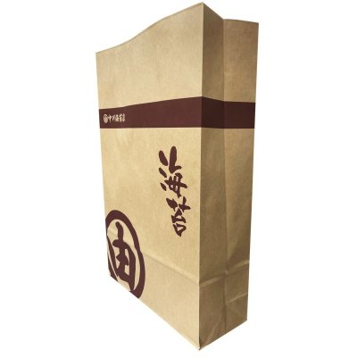 画像2: 中川海苔店オリジナルクラフト紙袋-１０帖用＜マチあり＞
