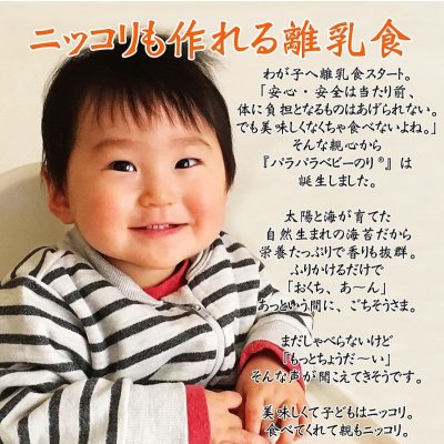 画像20: 離乳食から介護食まで使える喉につかえにくいパラパラベビーのり 20ｇ