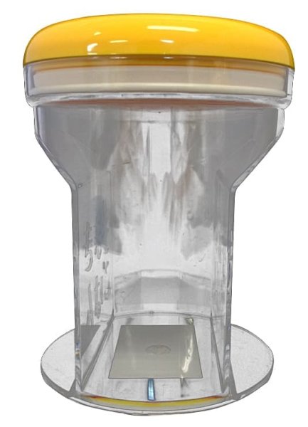 画像8: ＼ワンタッチ開閉／ 【海苔キーパー】 二本指でポン！いつでもパリパリ！ 卓上四切焼海苔専用保存容器 約50枚収納可能 (8)