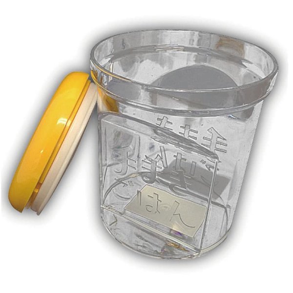 画像3: ＼ワンタッチ開閉／ 【海苔キーパー】 二本指でポン！いつでもパリパリ！ 卓上四切焼海苔専用保存容器 約50枚収納可能 (3)