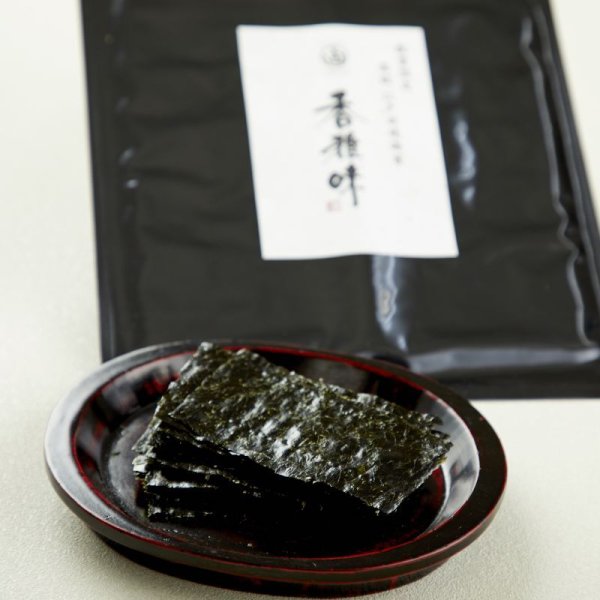 画像10: 香雅味 黒 焼海苔 江戸前ちば海苔 全形10枚入×10帖箱入 (10)